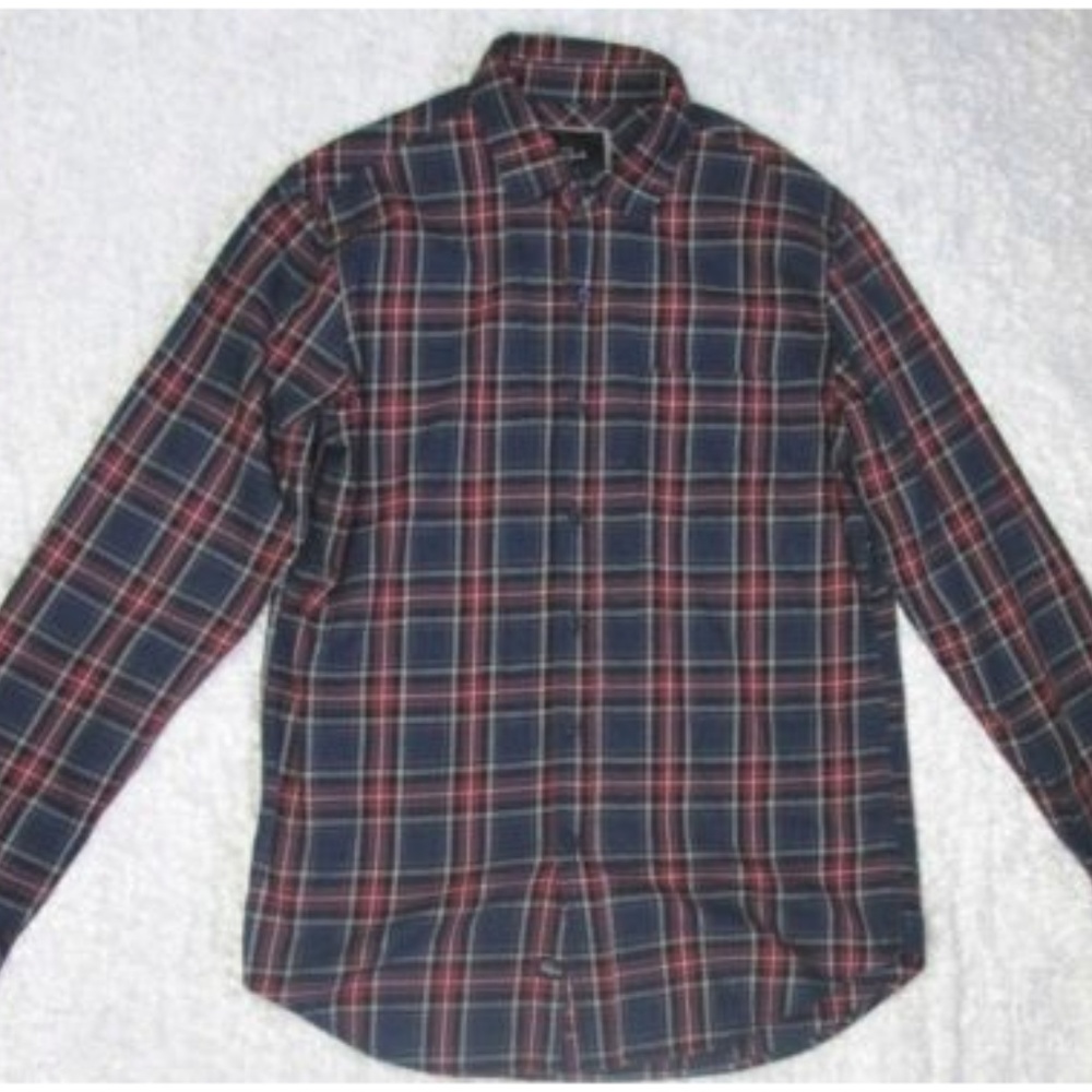 SOLD Rails Anthropologie Free People Blue & Red